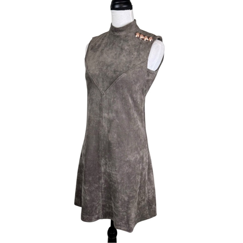 Ivaka Trump Faux Suede shift dress